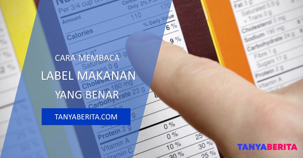 Membaca panduan maklumat minuman pemakanan bungkusan berdasarkan Cara Membaca Label Roti Aoka untuk Pengawet