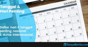 Daftar Hari Penting Nasional dan Internasional Terbaru yang Perlu Diketahui