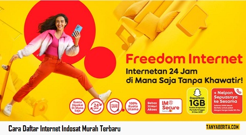 Cara Daftar Internet Indosat 3G 4G 5G Murah Terbaru