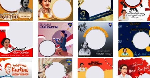 Link Download Twibbon Hari Kartini Gratis