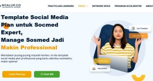 Template Social Media Plan dan Template HPP Ngalup