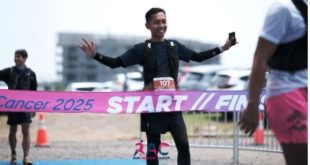 Dosen UNS Akhmad Syaifuddin Berpartisipasi dalam Ultra Charity Run 55 KM Run Against Cancer 2025