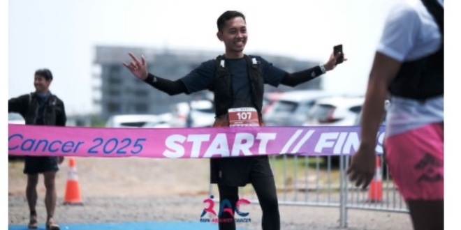 Dosen UNS Akhmad Syaifuddin Berpartisipasi dalam Ultra Charity Run 55 KM Run Against Cancer 2025